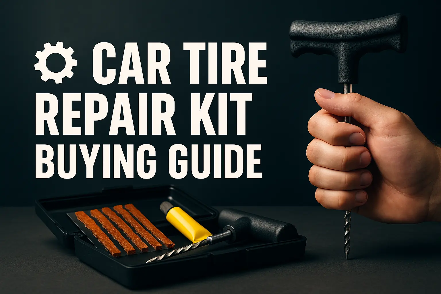 Car Tire Repair Kit