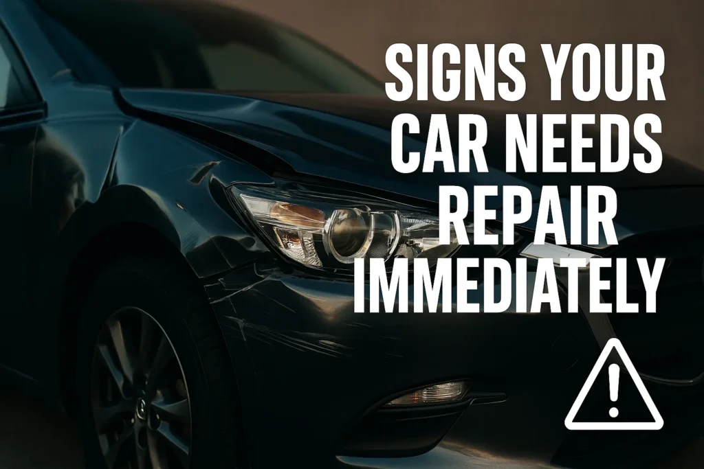Signs Your Car Needs Repair Immediately