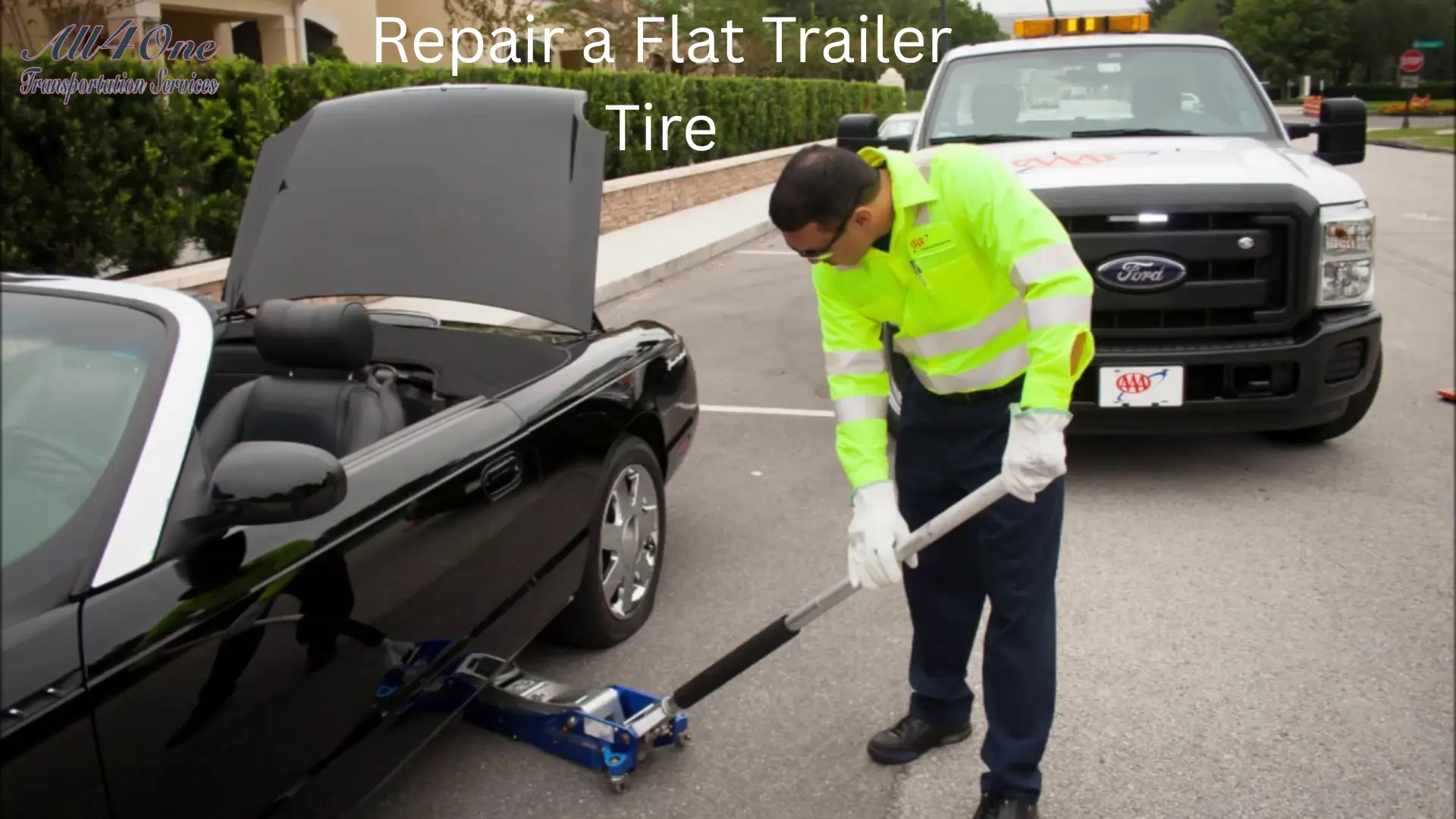How to Repair a Flat Trailer Tire Fast in Allenhurst, GA