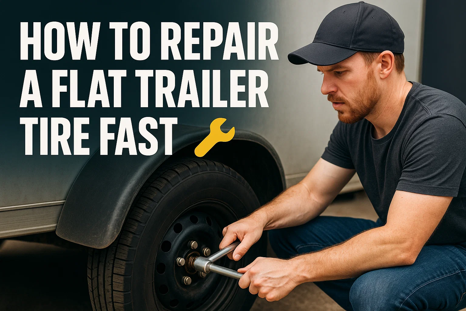 How to Repair a Flat Trailer Tire Fast in Allenhurst
