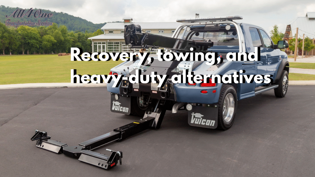 Recovery, towing, and heavy-duty alternatives
