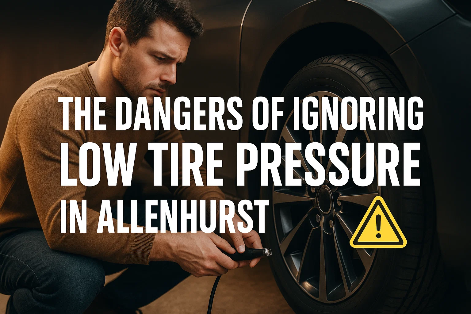 he Dangers of Ignoring Low Tire Pressure in Allenhurst