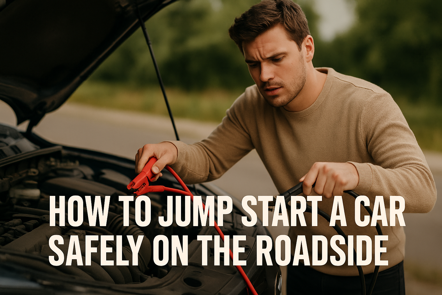 How to Jump Start a Car Safely on the Roadside