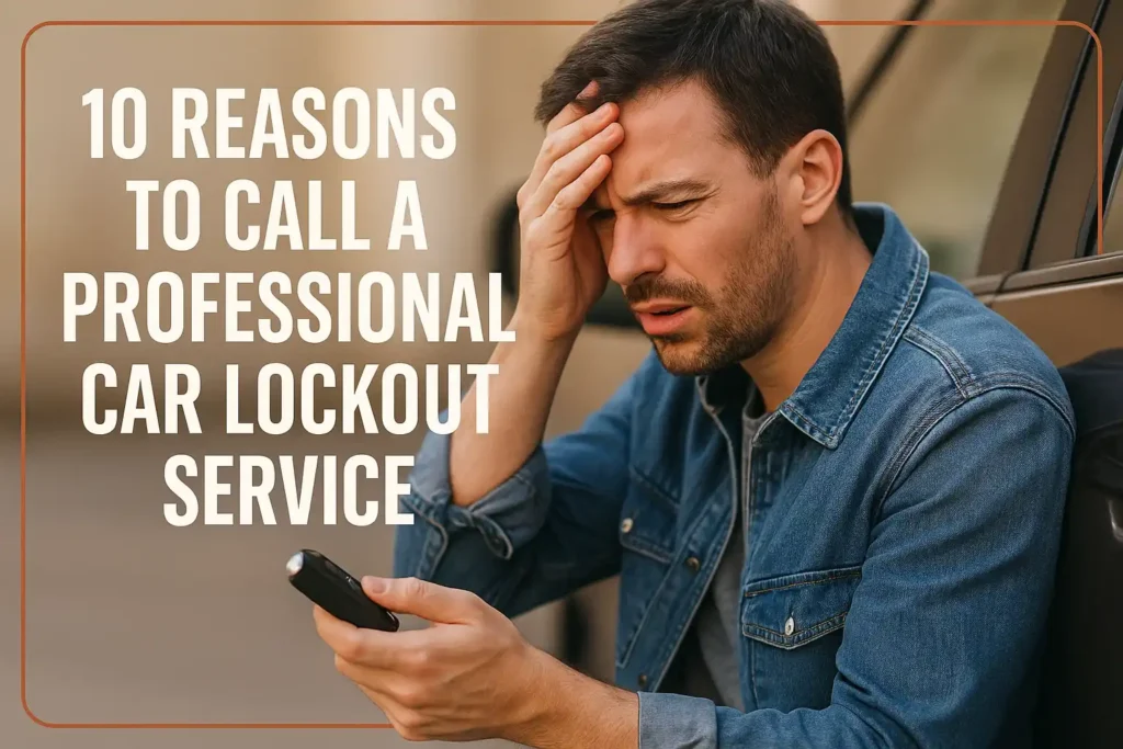 10 Reasons to Call a Professional Car Lockout Service