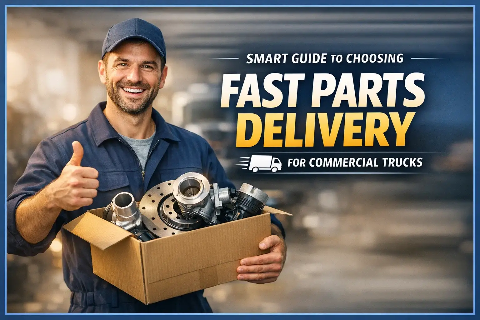 Smart Guide to Choosing Fast Parts Delivery for Commercial Trucks